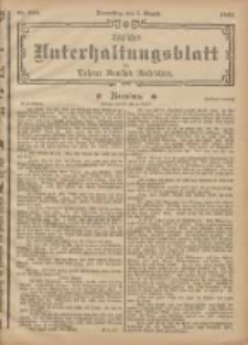 Tägliches Unterhaltungsblatt der Posener Neuesten Nachrichten 1902.08.07 Nr958