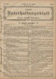 Tägliches Unterhaltungsblatt der Posener Neuesten Nachrichten 1902.08.19 Nr968