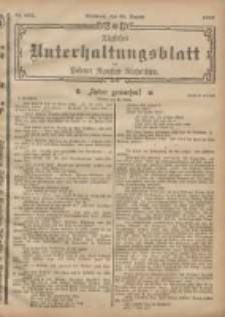 Tägliches Unterhaltungsblatt der Posener Neuesten Nachrichten 1902.08.20 Nr969