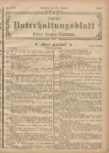 Tägliches Unterhaltungsblatt der Posener Neuesten Nachrichten 1902.08.24 Nr973