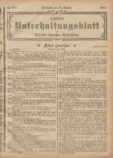 Tägliches Unterhaltungsblatt der Posener Neuesten Nachrichten 1902.08.27 Nr975