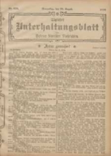 Tägliches Unterhaltungsblatt der Posener Neuesten Nachrichten 1902.08.28 Nr976