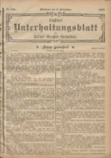 Tägliches Unterhaltungsblatt der Posener Neuesten Nachrichten 1902.09.03 Nr981
