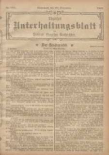 Tägliches Unterhaltungsblatt der Posener Neuesten Nachrichten 1902.09.20 Nr996