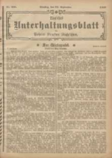 Tägliches Unterhaltungsblatt der Posener Neuesten Nachrichten 1902.09.23 Nr998