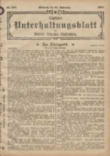 Tägliches Unterhaltungsblatt der Posener Neuesten Nachrichten 1902.09.24 Nr999