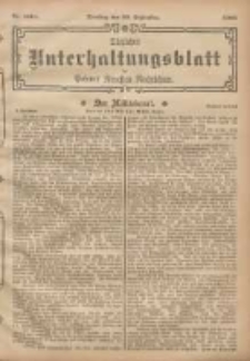 Tägliches Unterhaltungsblatt der Posener Neuesten Nachrichten 1902.09.30 Nr1004