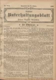 Tägliches Unterhaltungsblatt der Posener Neuesten Nachrichten 1902.10.11 Nr1014