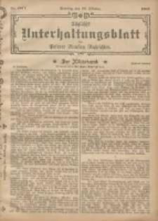 Tägliches Unterhaltungsblatt der Posener Neuesten Nachrichten 1902.10.12 Nr1015