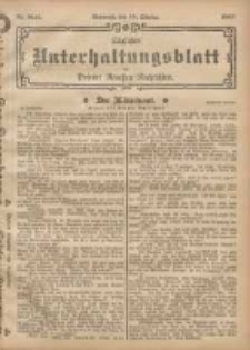 Tägliches Unterhaltungsblatt der Posener Neuesten Nachrichten 1902.10.15 Nr1017