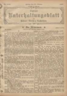 Tägliches Unterhaltungsblatt der Posener Neuesten Nachrichten 1902.10.31 Nr1031