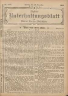 Tägliches Unterhaltungsblatt der Posener Neuesten Nachrichten 1902.11.18 Nr1046