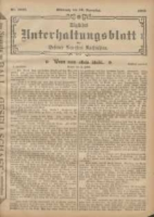 Tägliches Unterhaltungsblatt der Posener Neuesten Nachrichten 1902.11.19 Nr1047