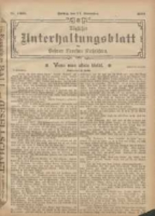 Tägliches Unterhaltungsblatt der Posener Neuesten Nachrichten 1902.11.21 Nr1048