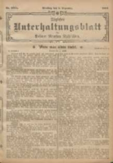 Tägliches Unterhaltungsblatt der Posener Neuesten Nachrichten 1902.12.02 Nr1057