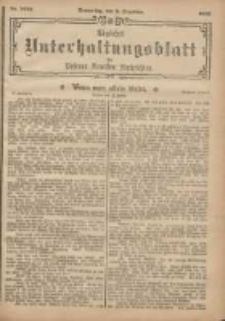 Tägliches Unterhaltungsblatt der Posener Neuesten Nachrichten 1902.12.04 Nr1059