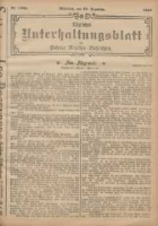 Tägliches Unterhaltungsblatt der Posener Neuesten Nachrichten 1902.12.10 Nr1064