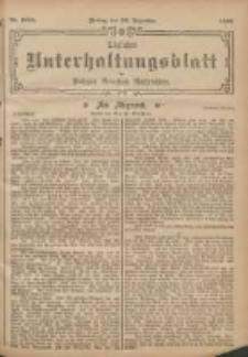 Tägliches Unterhaltungsblatt der Posener Neuesten Nachrichten 1902.12.12 Nr1066