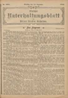 Tägliches Unterhaltungsblatt der Posener Neuesten Nachrichten 1902.12.16 Nr1069