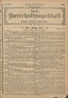 Tägliches Unterhaltungsblatt der Posener Neuesten Nachrichten 1902.12.23 Nr1075