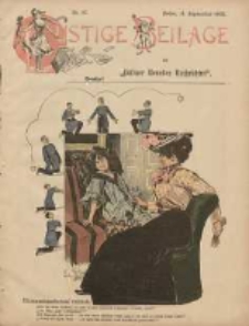 Lustige Beilage der Posener Neuesten Nachrichten 1902.09.14 Nr37