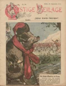 Lustige Beilage der Posener Neuesten Nachrichten 1902.09.28 Nr39