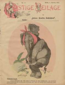 Lustige Beilage der Posener Neuesten Nachrichten 1902.10.05 Nr40
