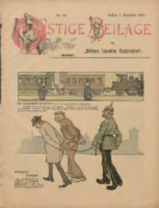 Lustige Beilage der Posener Neuesten Nachrichten 1902.12.07 Nr49