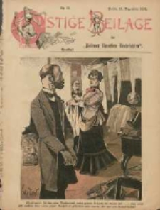 Lustige Beilage der Posener Neuesten Nachrichten 1902.12.21 Nr51