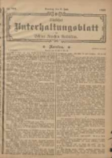 Tägliches Unterhaltungsblatt der Posener Neuesten Nachrichten 1902.07.06 Nr931