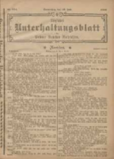 Tägliches Unterhaltungsblatt der Posener Neuesten Nachrichten 1902.07.10 Nr934