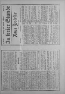 In freier Stunde.Beilage zum Posener Tageblatt 1934.05.12 Nr105