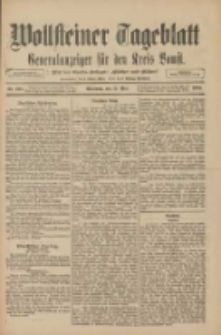 Wollsteiner Tageblatt: Generalanzeiger für den Kreis Bomst: mit der Gratis-Beilage: "Blätter und Blüten" 1910.05.11 Nr108