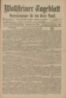 Wollsteiner Tageblatt: Generalanzeiger für den Kreis Bomst: mit der Gratis-Beilage: "Blätter und Blüten" 1910.05.19 Nr114