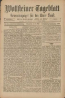 Wollsteiner Tageblatt: Generalanzeiger f&uuml;r den Kreis Bomst: mit der Gratis-Beilage: "Bl&auml;tter und Bl&uuml;ten" 1910.05.21 Nr116