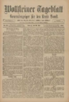 Wollsteiner Tageblatt: Generalanzeiger für den Kreis Bomst: mit der Gratis-Beilage: "Blätter und Blüten" 1910.05.29 Nr123