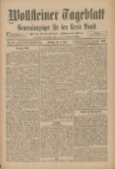 Wollsteiner Tageblatt: Generalanzeiger für den Kreis Bomst: mit der Gratis-Beilage: "Blätter und Blüten" 1910.06.03 Nr127