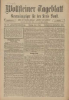 Wollsteiner Tageblatt: Generalanzeiger für den Kreis Bomst: mit der Gratis-Beilage: "Blätter und Blüten" 1910.06.05 Nr129