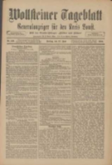 Wollsteiner Tageblatt: Generalanzeiger f&uuml;r den Kreis Bomst: mit der Gratis-Beilage: "Bl&auml;tter und Bl&uuml;ten" 1910.06.17 Nr139