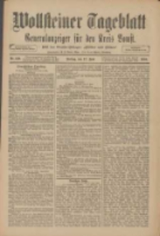 Wollsteiner Tageblatt: Generalanzeiger für den Kreis Bomst: mit der Gratis-Beilage: "Blätter und Blüten" 1910.06.17 Nr139