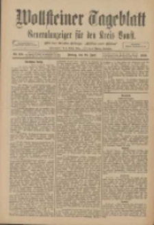 Wollsteiner Tageblatt: Generalanzeiger f&uuml;r den Kreis Bomst: mit der Gratis-Beilage: "Bl&auml;tter und Bl&uuml;ten" 1910.06.24 Nr145