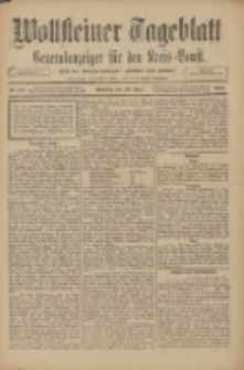 Wollsteiner Tageblatt: Generalanzeiger für den Kreis Bomst: mit der Gratis-Beilage: "Blätter und Blüten" 1910.06.26 Nr147
