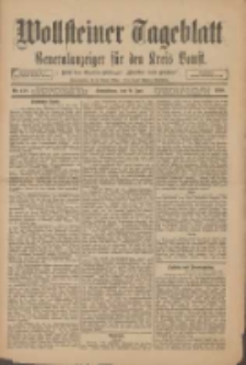 Wollsteiner Tageblatt: Generalanzeiger f&uuml;r den Kreis Bomst: mit der Gratis-Beilage: "Bl&auml;tter und Bl&uuml;ten" 1910.07.09 Nr158
