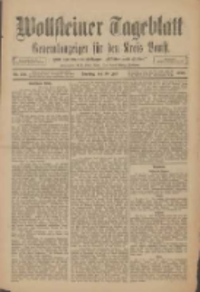 Wollsteiner Tageblatt: Generalanzeiger f&uuml;r den Kreis Bomst: mit der Gratis-Beilage: "Bl&auml;tter und Bl&uuml;ten" 1910.07.10 Nr159