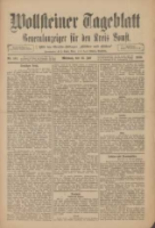 Wollsteiner Tageblatt: Generalanzeiger für den Kreis Bomst: mit der Gratis-Beilage: "Blätter und Blüten" 1910.07.13 Nr161
