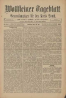 Wollsteiner Tageblatt: Generalanzeiger f&uuml;r den Kreis Bomst: mit der Gratis-Beilage: "Bl&auml;tter und Bl&uuml;ten" 1910.07.16 Nr164