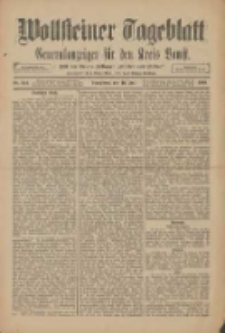 Wollsteiner Tageblatt: Generalanzeiger für den Kreis Bomst: mit der Gratis-Beilage: "Blätter und Blüten" 1910.07.16 Nr164