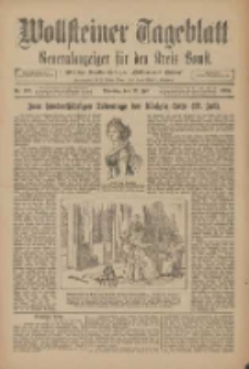 Wollsteiner Tageblatt: Generalanzeiger für den Kreis Bomst: mit der Gratis-Beilage: "Blätter und Blüten" 1910.07.19 Nr166