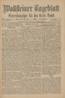 Wollsteiner Tageblatt: Generalanzeiger f&uuml;r den Kreis Bomst: mit der Gratis-Beilage: "Bl&auml;tter und Bl&uuml;ten" 1910.07.20 Nr167