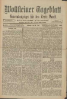 Wollsteiner Tageblatt: Generalanzeiger für den Kreis Bomst: mit der Gratis-Beilage: "Blätter und Blüten" 1910.07.31 Nr177